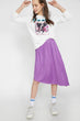 Women Purple Skirt