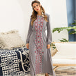 Sexy O-Neck Boho Women Dress