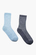 "Female Blue Women 2' Socks "