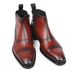 Square Toe Ankle Boots Men Suede Lining Genuine Leather Patina Botas Hombre Casual Party Office Man Footwear Winter Shoe