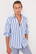 Indigo Men 'S Striped Slim Fit Single Pocket Long Sleeve New Shirts