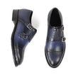 New Fashion Women Monk Strap Shoes Letter Pattern Laser Wedding Office Shoe Genuine Cow Leather Handmade Sapatos