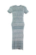 WOMEN-Indigo Gradient Knitwear Dress