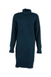 WOMEN-Oil Turtleneck Sweater Dress