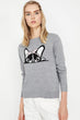 Women Gray Sweater
