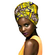 African fashion head scarf