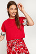 "Women Red T Shirt "