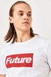 White Men 'S Printed T Shirt