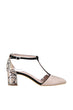 Beige Suede Women 'S Heels Shoes