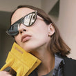 New Brand Designer Cat Eye Sunglasses Women High Quality Retro Black Lenses Cateye Sun Glasses Shade UV400