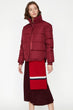 Women Burgundy Coat