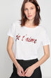 Women 'S White T-Shirt