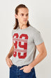 Gray Men 'S Printed T Shirt