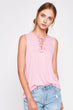 Women Pink T Shirt