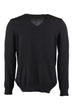 New Black Men 'S V-Neck Sweater