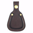 Brown Leather Toe Pad Protector Shooting Clay Shotgun Barrel Rest Hunting