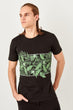 New Black Men 'S Printed T Shirt
