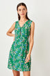 Green Patterned Dress