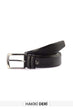 Black Men 'S Genuine Leather Belt