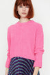 Women Fuchsia Sweater