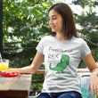 (Pregnancy Gift) Pregasaurus Rex T Shirt