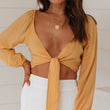 Deep V Neck Women Top