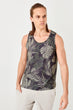 Mens Floral Singlet