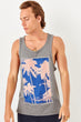 Anthracite Men 'S Cotton Printed New Undershirt