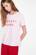 Women Pink T Shirt