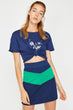 Women Navy Blue Skirt