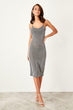 Gray Glitter Dress