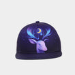 Elk Pattern Hip Hop Cap