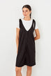 Black Lacing Knit Dress