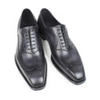 New Patina Black Gray Handmade Dress Shoes Men Genuine Cow Skin Party Wedding Office Men's Oxford Formal Leather Shoes