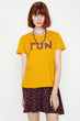 Women Yellow T-Shirt