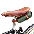 Vintage Bike Saddle Bag Bicycle Seat Tail Case Waxed Canvas Phone Pouch Cycling Accessories Water Repellent