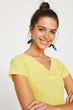 Women Yellow T-Shirt