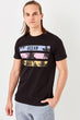 Black Men 'S Cotton T Shirt TMNSS19TX0012
