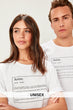 UNISEX White T-Shirt