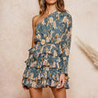 Bohemian Floral Print Women Dress