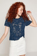 Women Navy T-Shirt