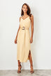 Beige Halter Dress Dress