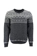 Anthracite Men Bike Collar Sweater