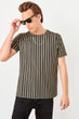 Khaki Striped T-shirt