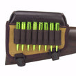 Hunting Gun Accessories Rifle Buttstock Cheek Rest Riser Pad Canvas With Ammo Cartridges Holder Carrier for Shooting