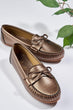 Copper Women Loafer Shoes