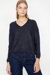 Women Navy Blue Sweater