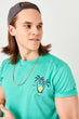 Green Men 'S Cotton Printed T-Shirt