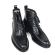 New Winter Ankle Boots Men Genuine Calf Leather Fur Lining Plain Black Mans Footwear Military Fashion Men's Boot Zapatos