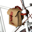 Vintage Canvas Bicycle Top Tube Bags Bike Frame Bag Cycling Pannier Two Pouches Multi-function Bike Accessories